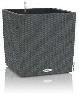 CUBE - Granitfarbener Flechtoptik