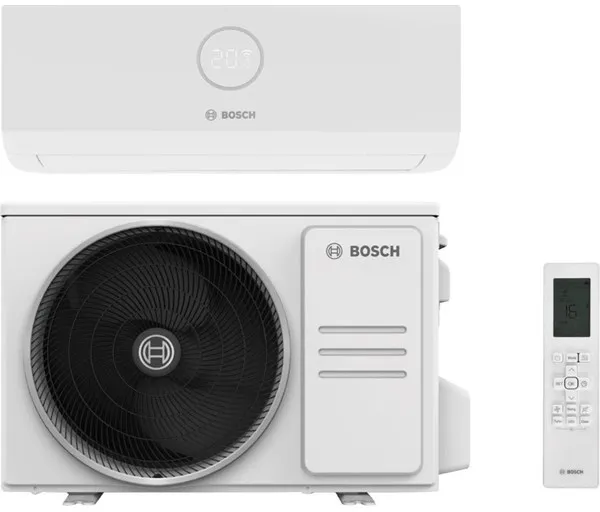 Bosch Climate 3000i 35 WE Luft/Luft-Wärmepumpe, 3,5 kW, 10–40 m², Weiß